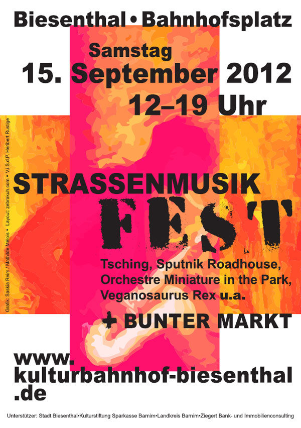 Straßenmusik am Kulturbahnhof