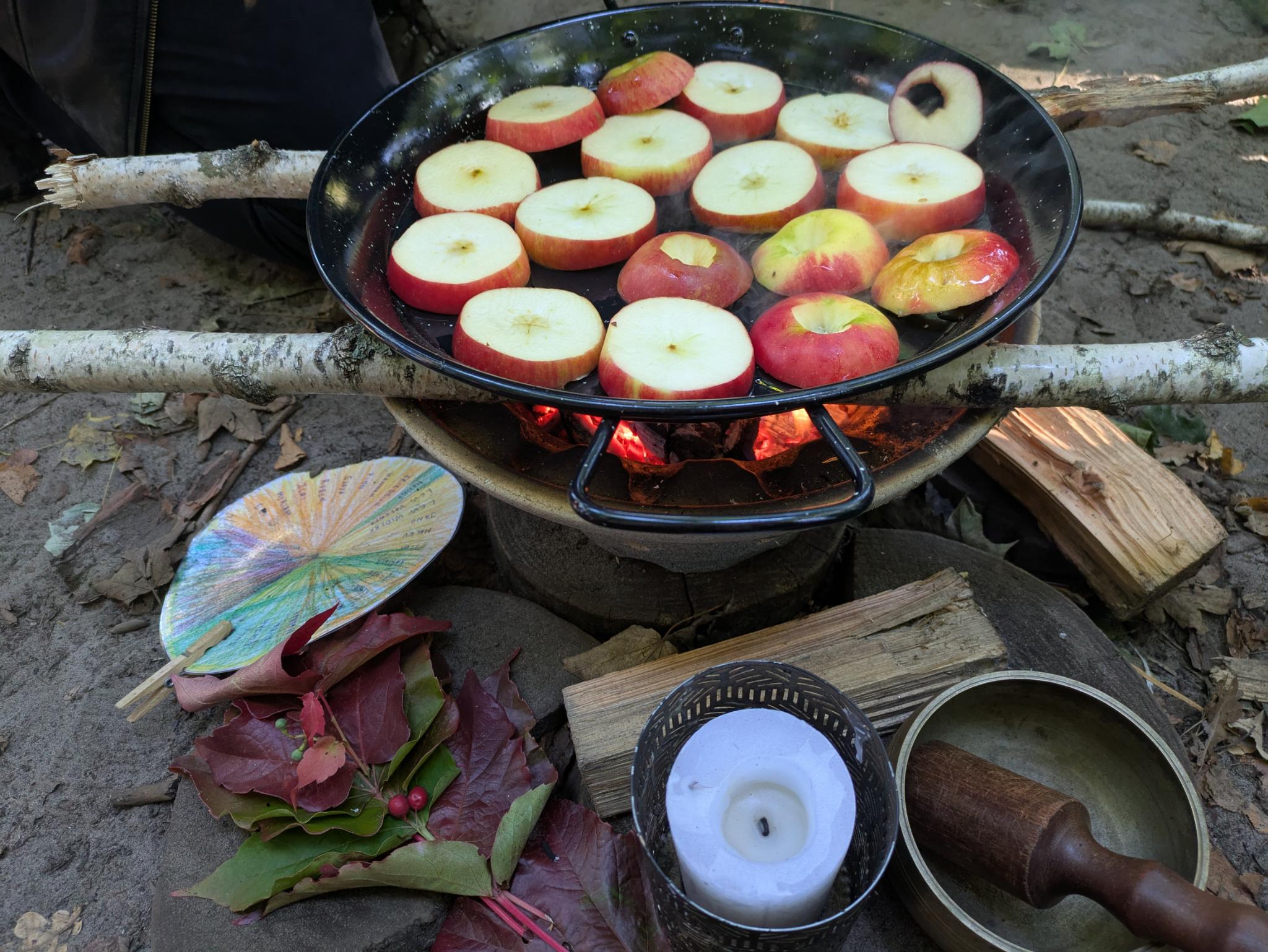 Fünf Stübchen und ein Lagerfeuer