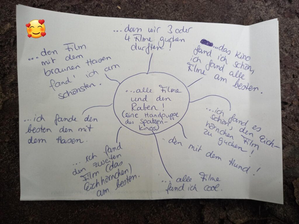 Waldkita macht Ausflug ins Kino